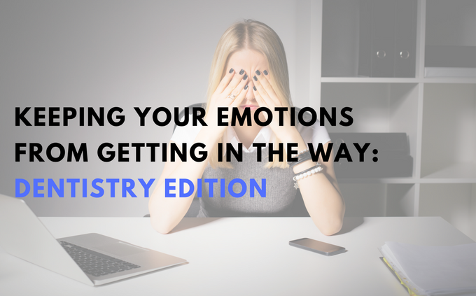 Keeping your emotions from getting in the way