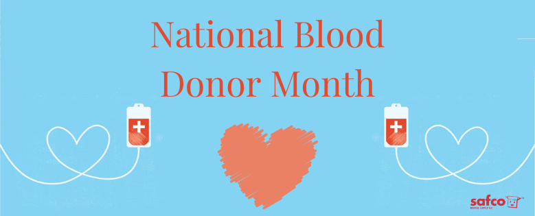 National Blood Donor Month