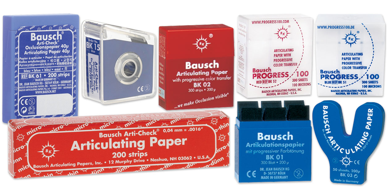 Bausch articulating paper Safco Dental Supply