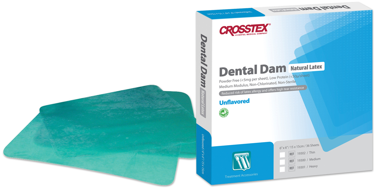 Crosstex Latex Dental Dam Safco Dental Supply