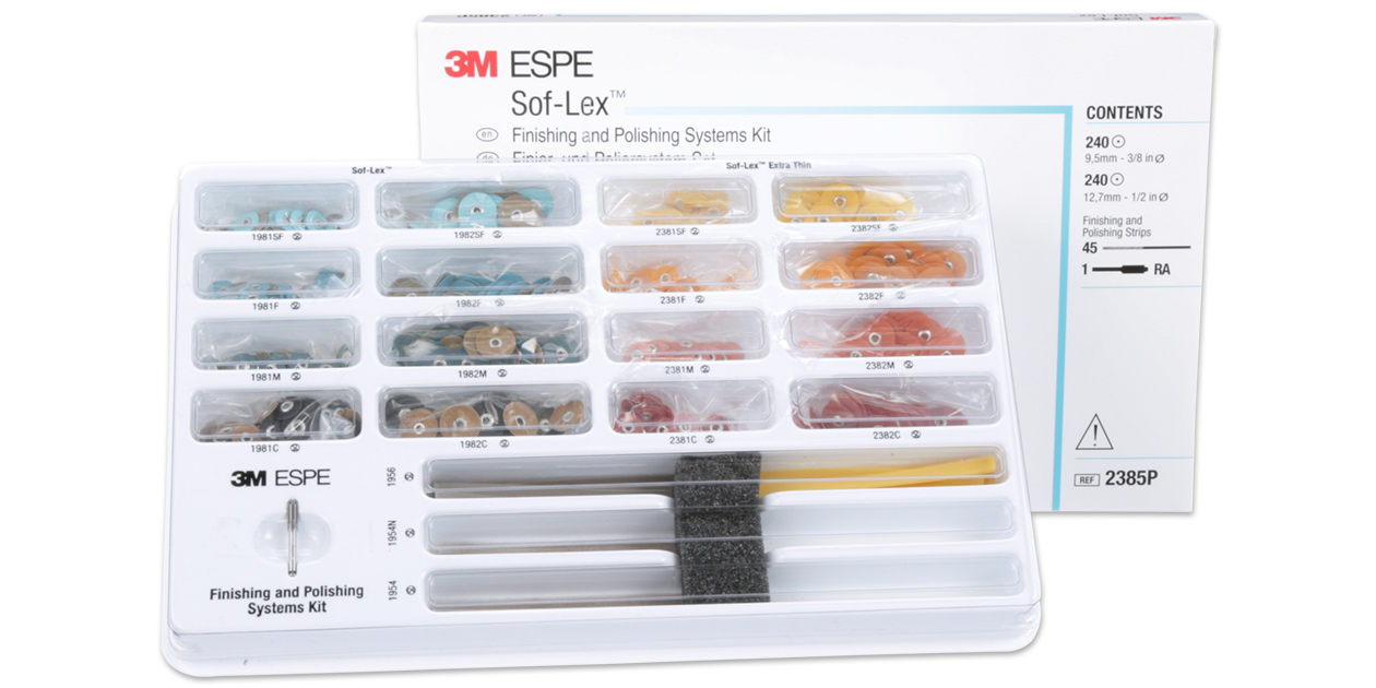 3M™ Sof-Lex™ finishing and polishing system kit