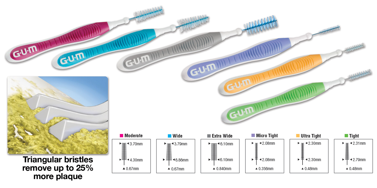 gum dental brushes