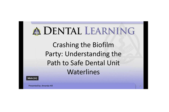 Crashing the Biofilm Party: Understanding the Path to Safe Dental Unit Waterlines